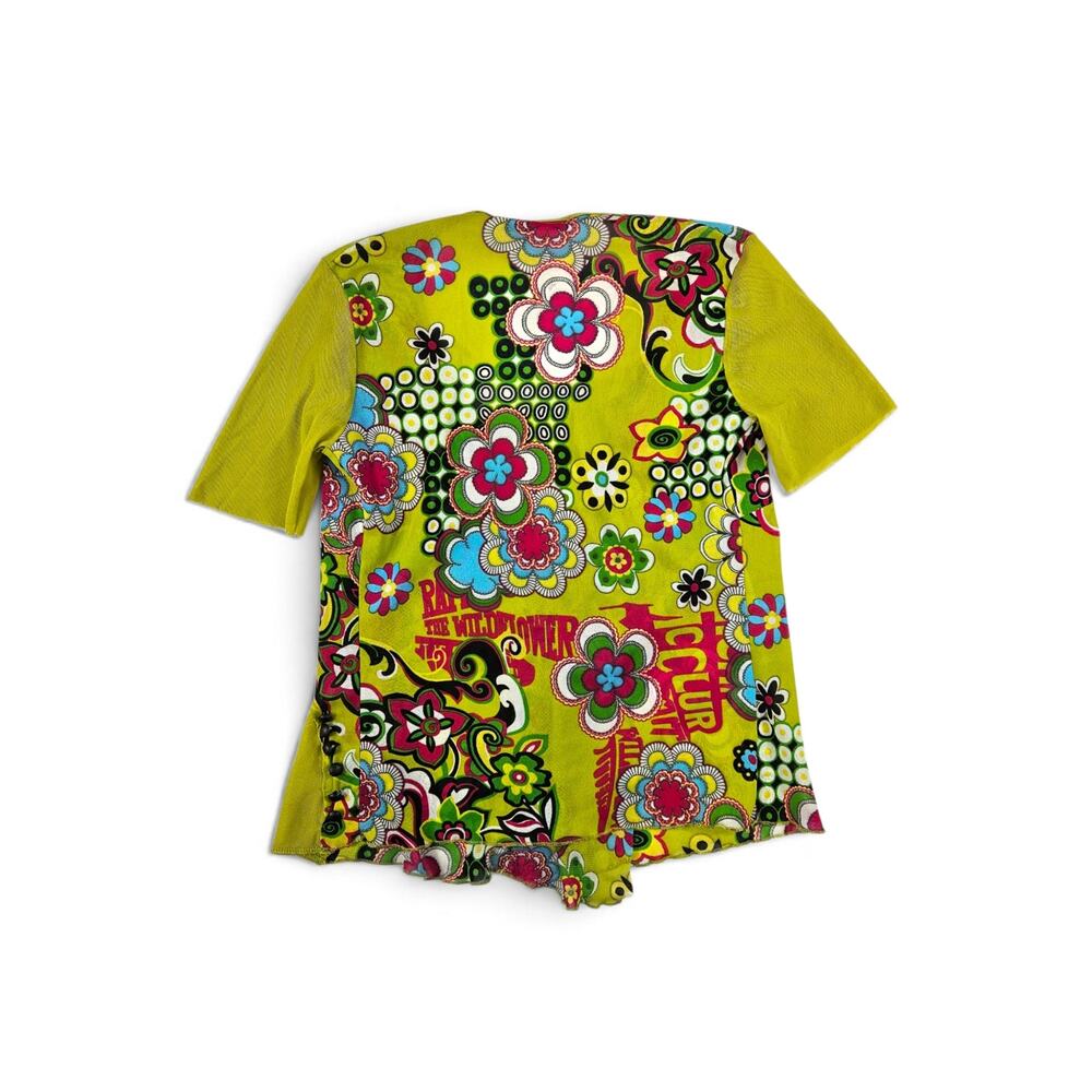 Y2k Euro Mesh Top Boho Fairycore Festival - Size Small - Picture 2 of 7